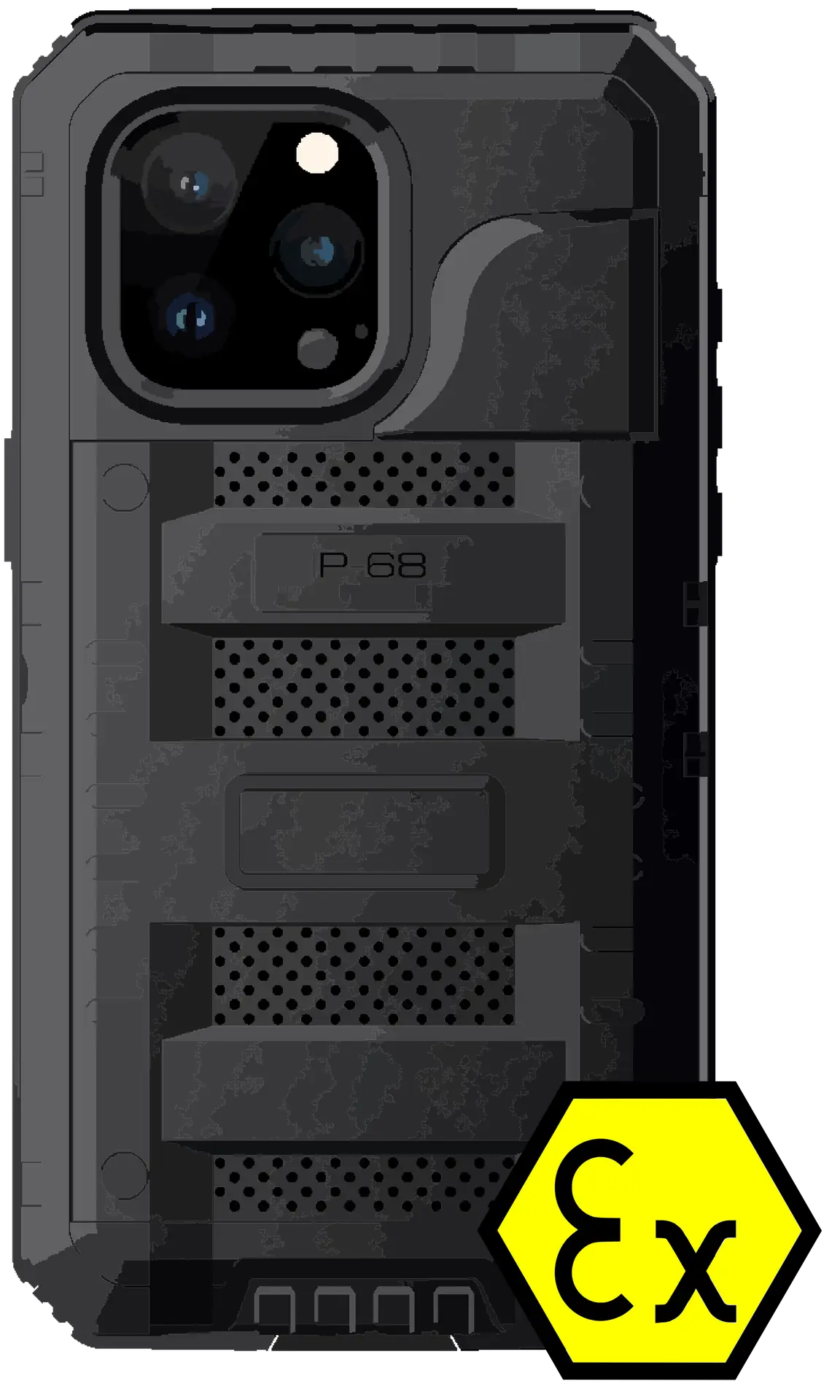 Explosion Proof iPhone 15 (Ex Zone 2) (back)
