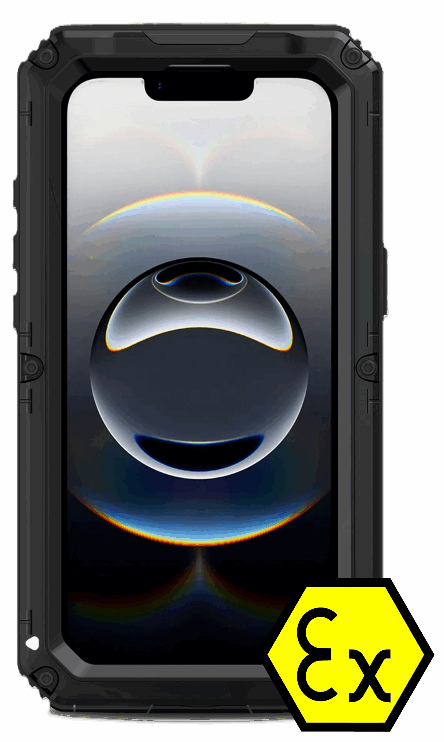 Atex phone Apple iPhone 16E Zone 2 front