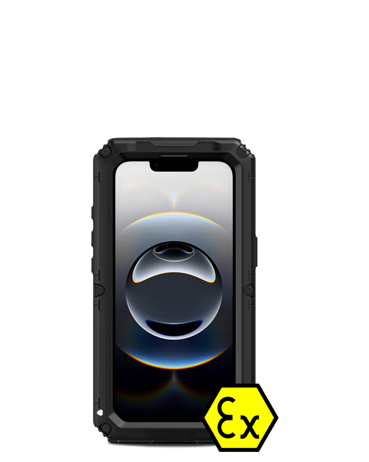 Atex phone Apple iPhone 16E Zone 2 front