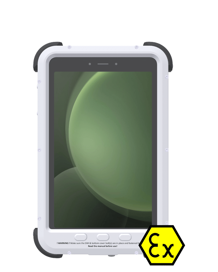 Atex tablet Samsung Galaxy Tab Active 5 Zone 1 front