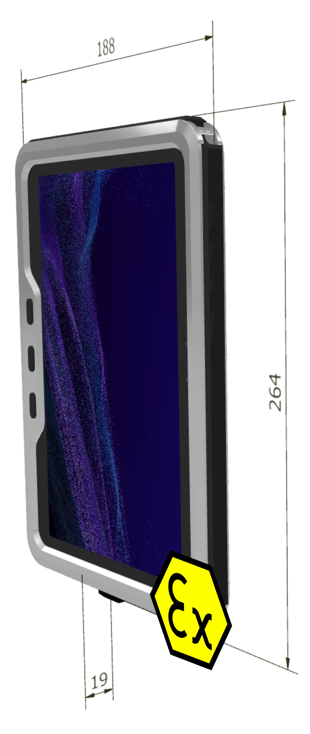 Взрывозащищенный Samsung Galaxy Tab Active5 Pro (Ex Zone 2)