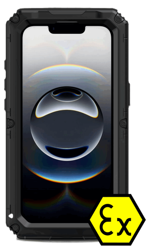 Atex phone Apple iPhone 16E Zone 2 front