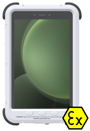 Explosion proof Samsung Galaxy Tab Active5 (Ex Zone 1)
